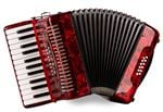 Hohner Hohnica 1303-RED Piano 12 Bass Accordion Front View